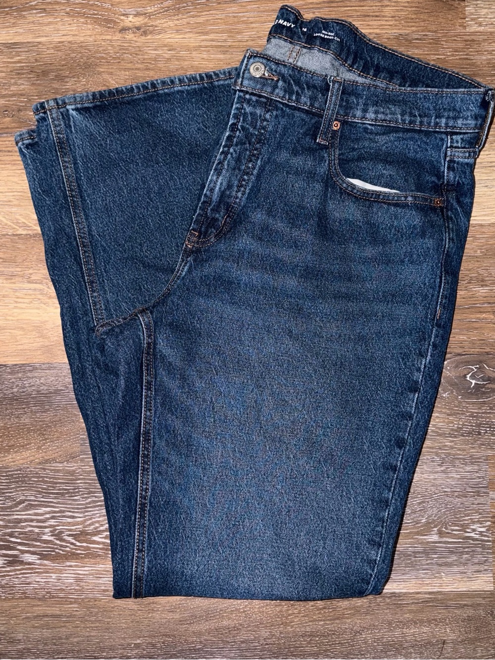 Old Navy mid rise loose boot Jeans